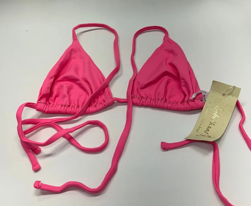 baby_pink_anna_top__gone__1.webp Fashion Baby Pink Anna Top | Gone Bananas Beachwear | San Diego, CA | Triangle Top