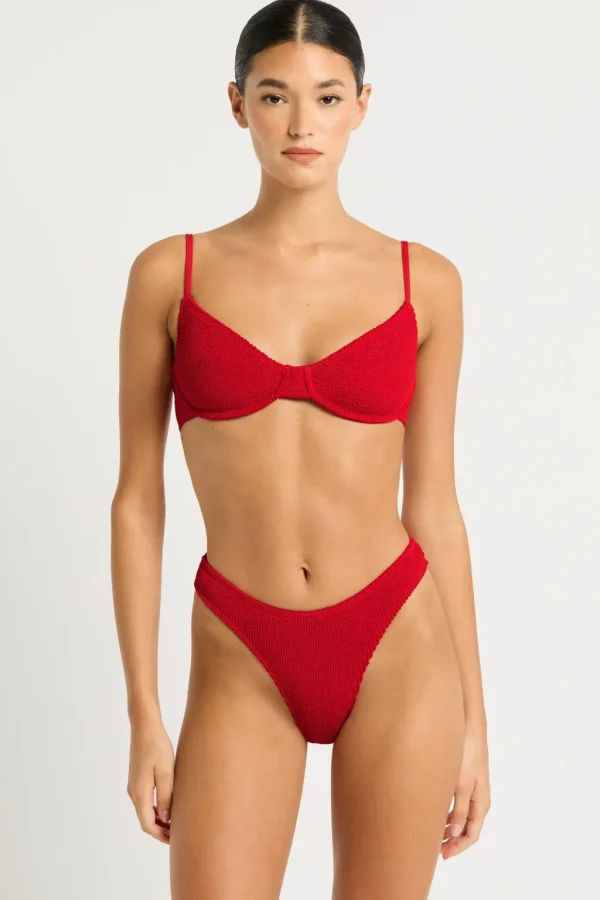 Hot Baywatch Red Eco Gracie Top Underwire Top