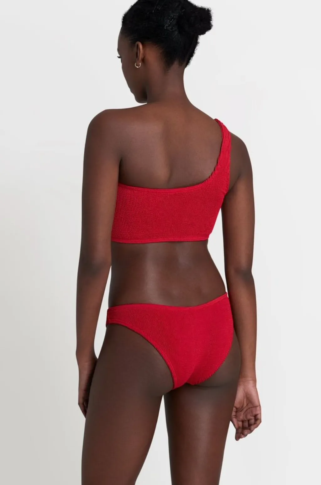 baywatch_red_the_sign_bot_0.webp Fashion Baywatch Red The Sign Bottom | Gone Bananas Beachwear | San Diego Moderate Coverage Bottom