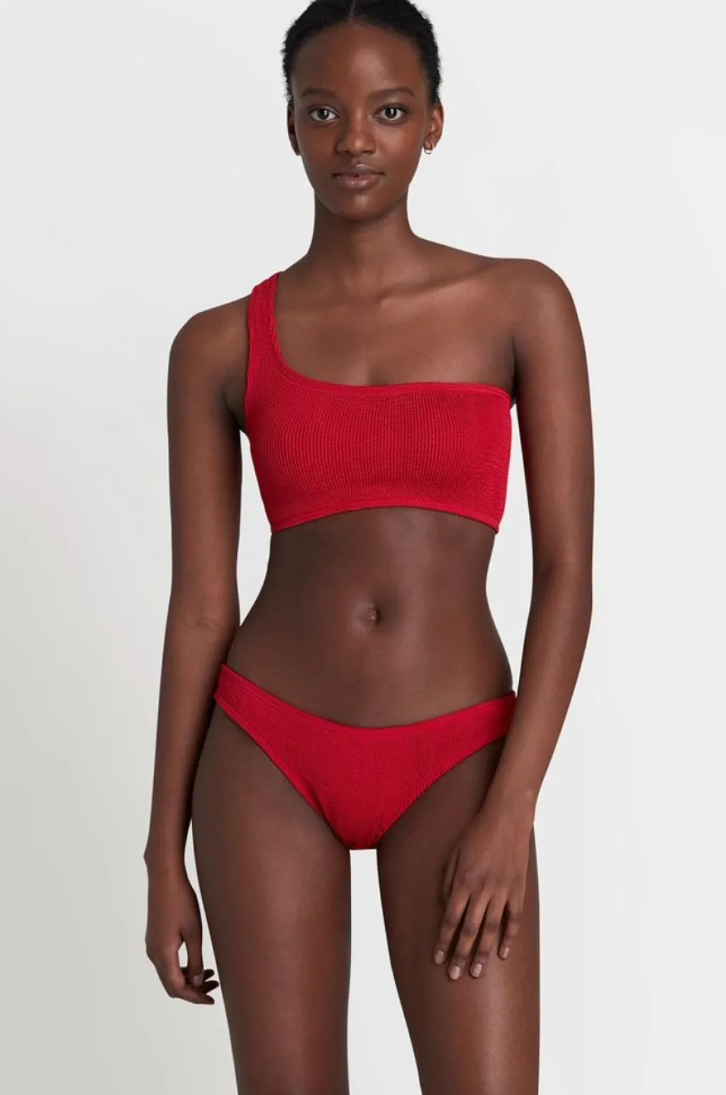 baywatch_red_the_sign_bot_1.webp Fashion Baywatch Red The Sign Bottom | Gone Bananas Beachwear | San Diego Moderate Coverage Bottom