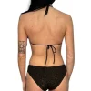 Clearance Crinkle Lurex Reversible Classic Bikini Bottom | Gone Bananas Beachwear Full Coverage Bottom