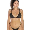 Online Lurex Malta Top Triangle Top