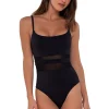 Best Seagrass Texture Alexia One Piece | Gone Bananas Beachwear | SD Standard Cut One Pieces