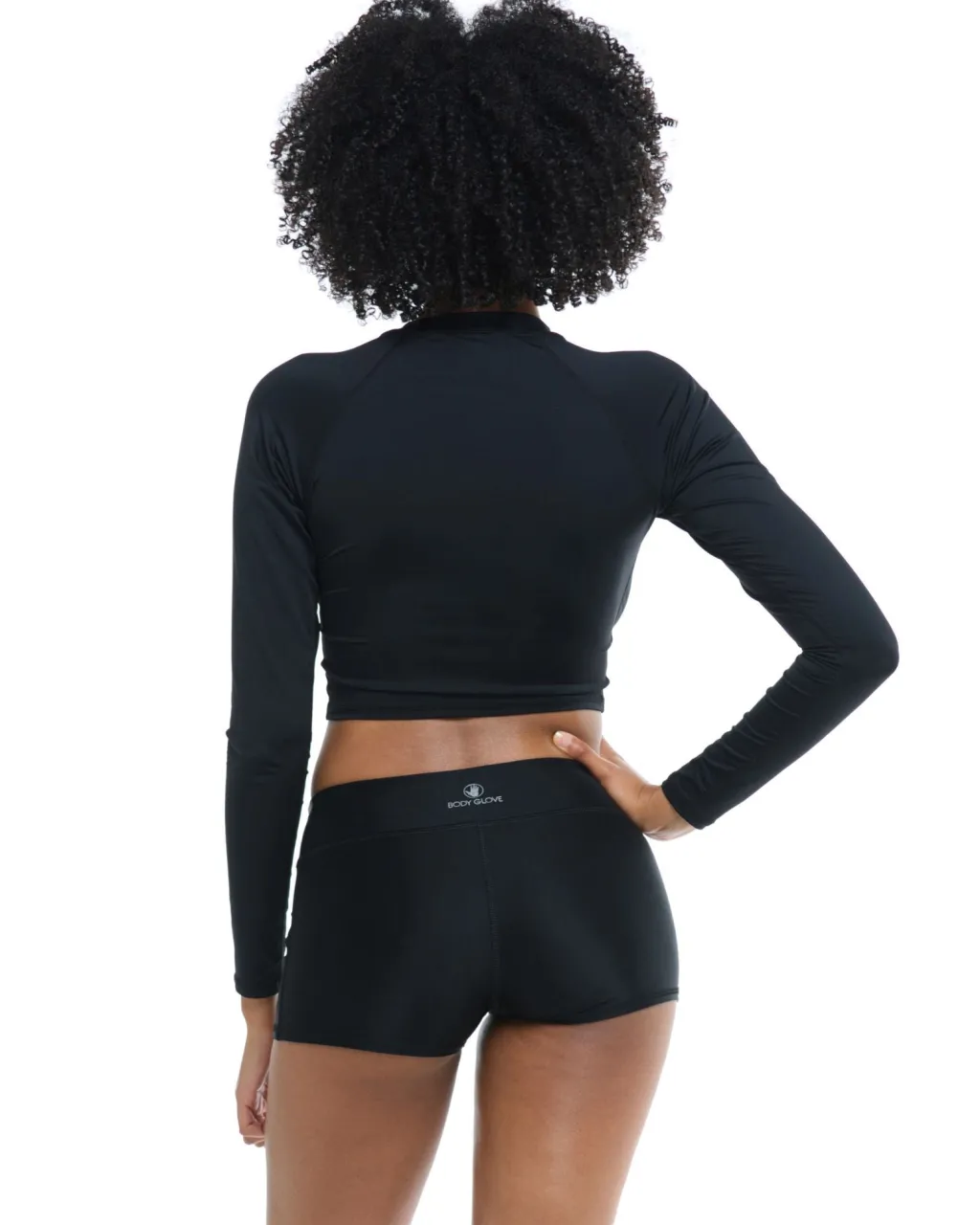 black_smoothies_rider_sho_2.webp New Smoothies Rider Short | Gone Bananas Beachwear | San Diego Full Coverage Bottom