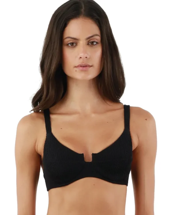 Best Textured Wave Majestic Top | Gone Bananas Beachwear | San Diego Underwire Top