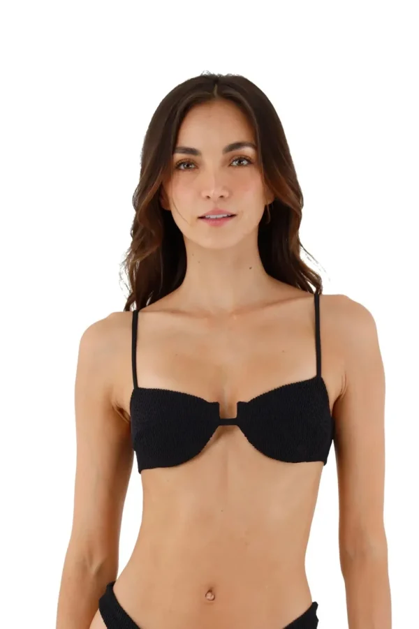 Best Textured Wave Top Bralette Top