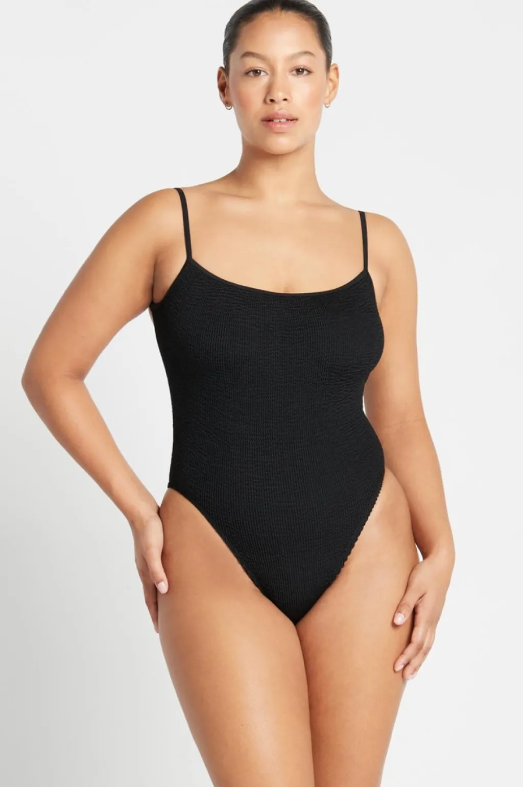 black_the_low_palace_one__0.webp Hot The Low Palace One Piece | Gone Bananas Beachwear | San Diego High Leg One Pieces