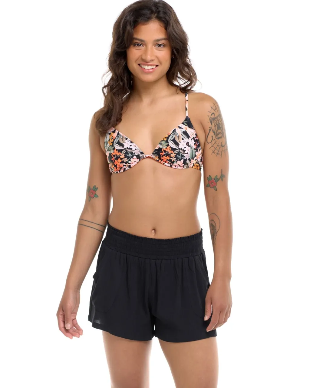 black_violet_short__gone__0.webp Hot Violet Short | Gone Bananas Beachwear | San Diego | Swimwear Shorts, Pants And Skirts