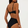 Outlet Waffle Highway Bottom | Gone Bananas Beachwear | San Diego Moderate Coverage Bottom