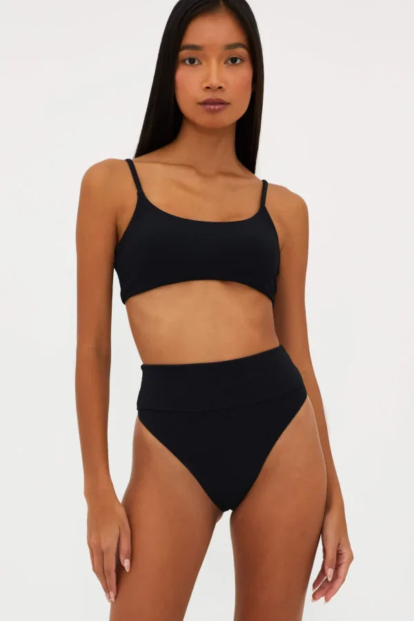 Outlet Waffle Highway Bottom | Gone Bananas Beachwear | San Diego Moderate Coverage Bottom