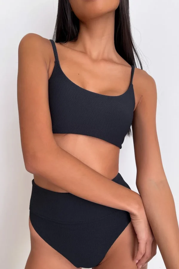 Outlet Waffle Highway Bottom | Gone Bananas Beachwear | San Diego Moderate Coverage Bottom