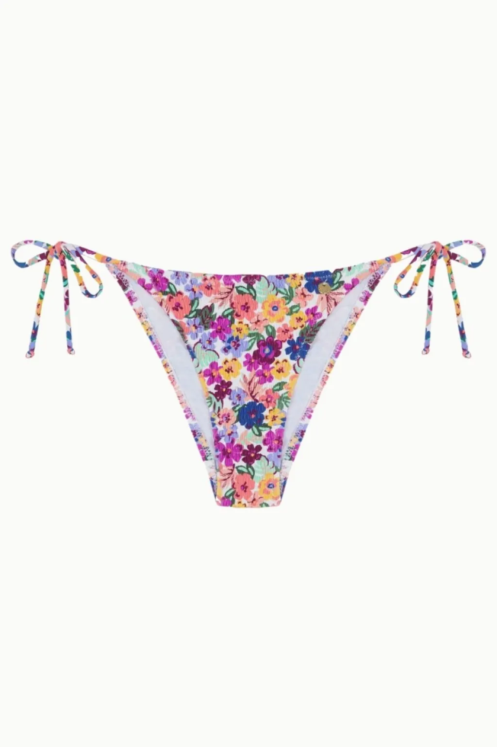bloom_tie_bottom__gone_ba_3.webp Outlet Tie Bottom | Gone Bananas Beachwear | San Diego, CA Tie Side Bottom | Moderate Coverage Bottom