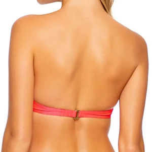 Hot Bombshell Red Cosita Buena Underwire Push Up Bandeau Top | Gone Bananas Beachwear Underwire Top