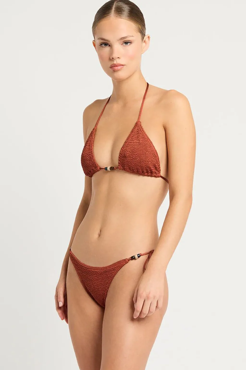 bronze_shimmer_beaded_ing_0.webp Clearance Bronze Shimmer Beaded Ingrid Tri Top Triangle Top