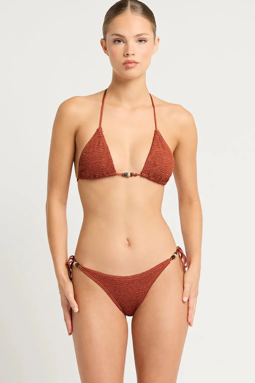bronze_shimmer_beaded_tie_1.webp Fashion Bronze Shimmer Beaded Tie Side Vista Brief Bottom Tie Side Bottom | Minimal Coverage Bottom