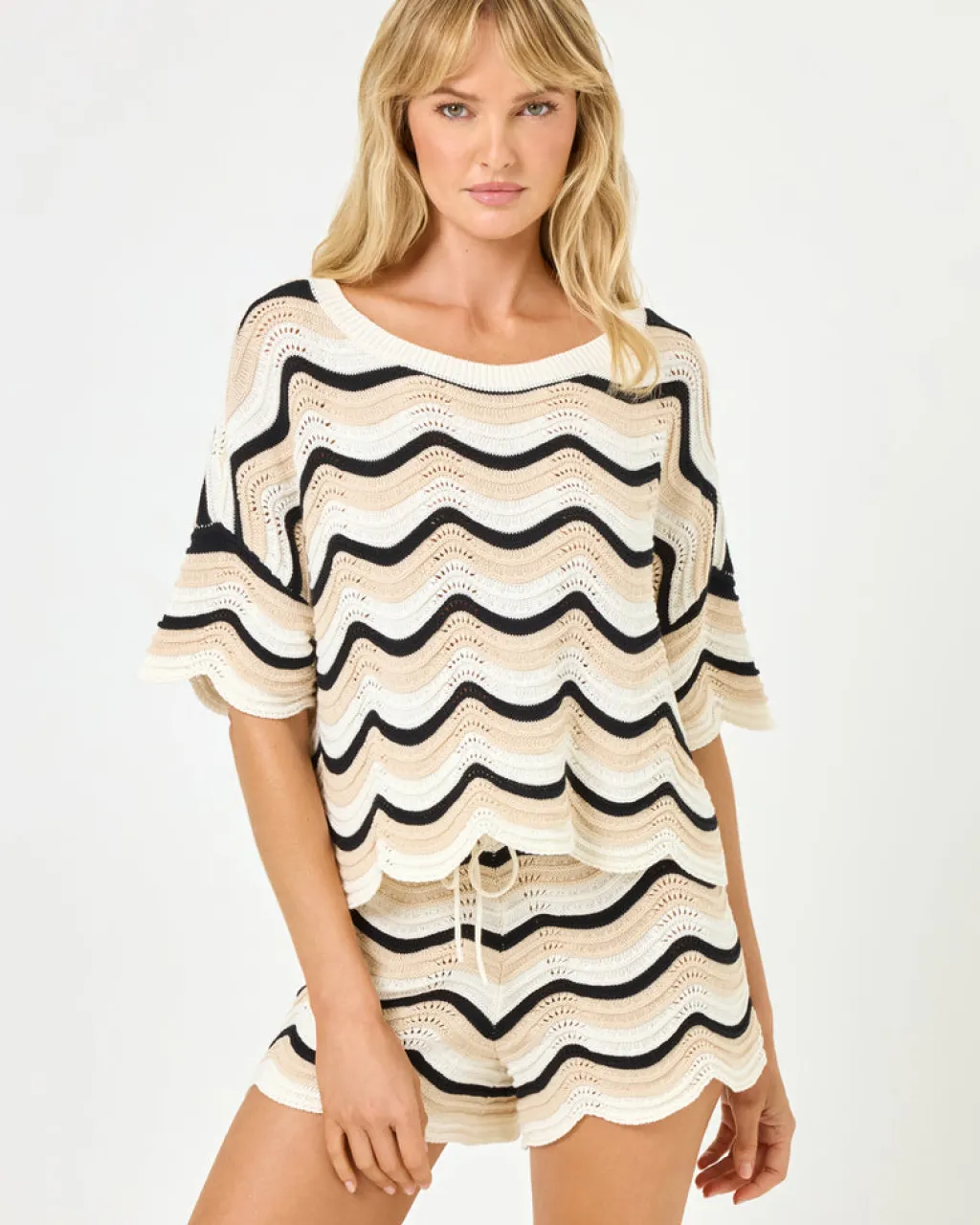 costa_nova_make_waves_sho_2.webp Online Costa Nova Make Waves Short Shorts, Pants And Skirts
