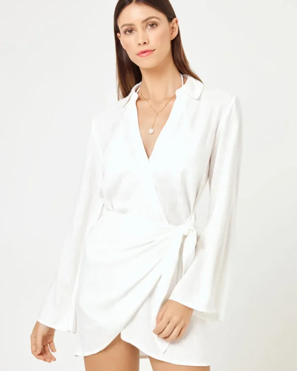 Online Cream Las Palmas Dress Cover Ups