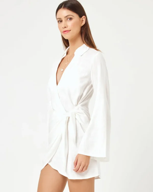 Online Cream Las Palmas Dress Cover Ups