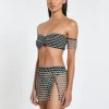 Discount Domino Day Zuri Mini Skirt | Gone Bananas Beachwear | San Diego | Swim Cover Ups