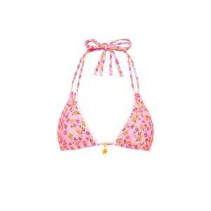 Online Frangipani Fever Halter Bralette Bikini Top Bralette Top