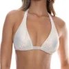 New Luminous Triangle Halter Top Halter Top | Cup Size Top