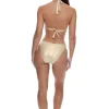 New Gold Rush Sail On Braided Full Bottom Ruched Bottom | Full Coverage Bottom