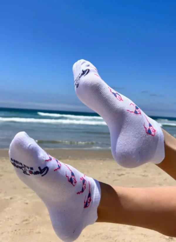 Outlet Gone Bananas Beachwear Full Foot Socks Socks