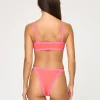 Discount Grapefruit-Bubblegum Pink Mackenzie Bitsy Bottom Bralette Top