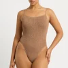 Sale Hazelnut Recycled The Low Palace One Piece High Leg One Pieces