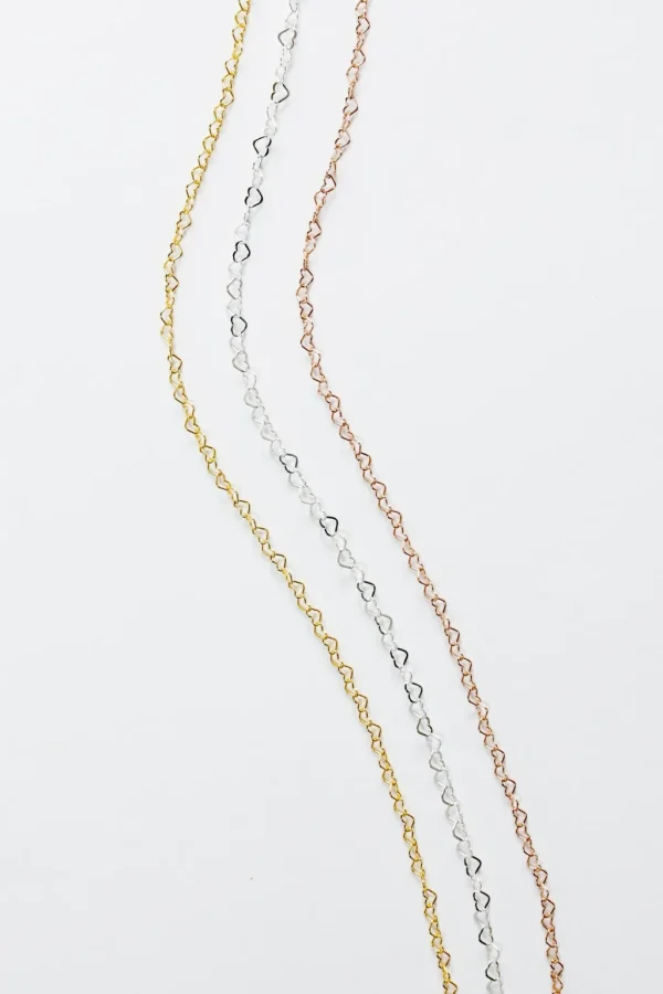 Hot Heart Chain Necklace Jewelry