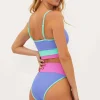 Sale High Tide Colorblock Emmy Bottom | Gone Bananas Beachwear | San Diego Moderate Coverage Bottom