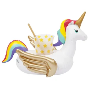 Fashion Inflatable Drink Holder Unicorn Floats