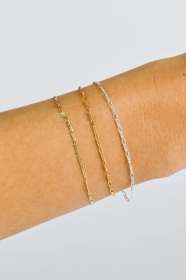 New Large Figaro Chain Bracelet Jewelry