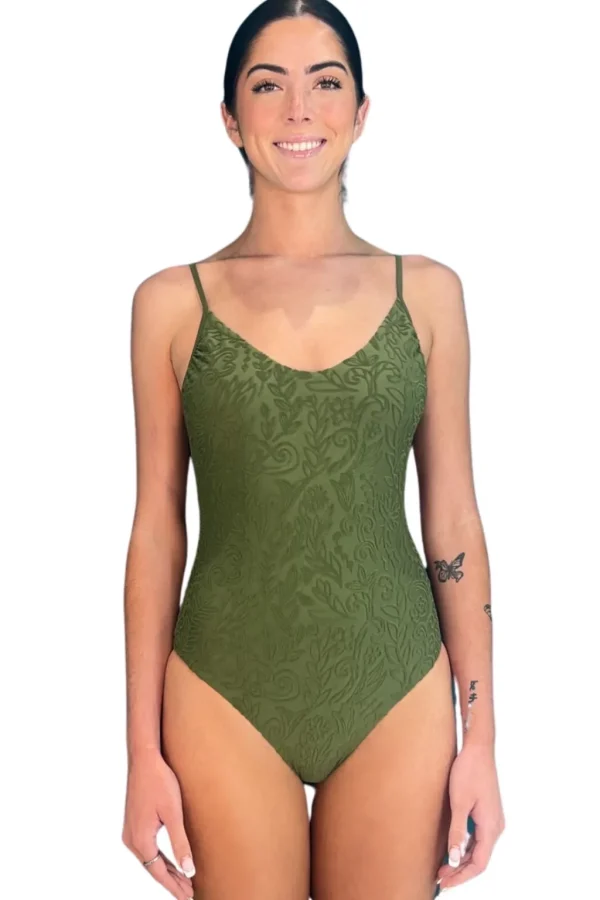 Outlet Liquid Flower Seaweed Cutie One Piece Standard Cut One Pieces