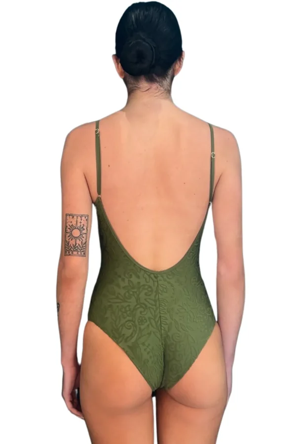 Outlet Liquid Flower Seaweed Cutie One Piece Standard Cut One Pieces
