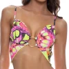 New Multicolor Ring Butterfly Bralette Top Bralette Top