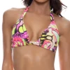 Outlet Multicolor Triangle Halter Top Halter Top | Cup Size Top