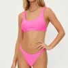 New Neon Pink Peyton Top Bralette Top