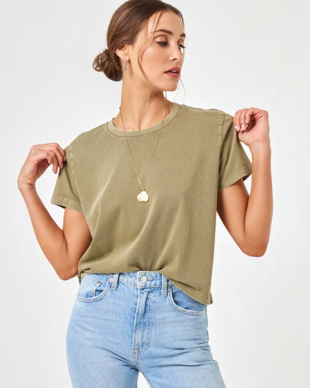 olive_branch_all_day_top__2.webp Online Olive Branch All Day Top | Gone Bananas Beachwear | San Diego | Swim Tees, Tanks And Sweatshirts