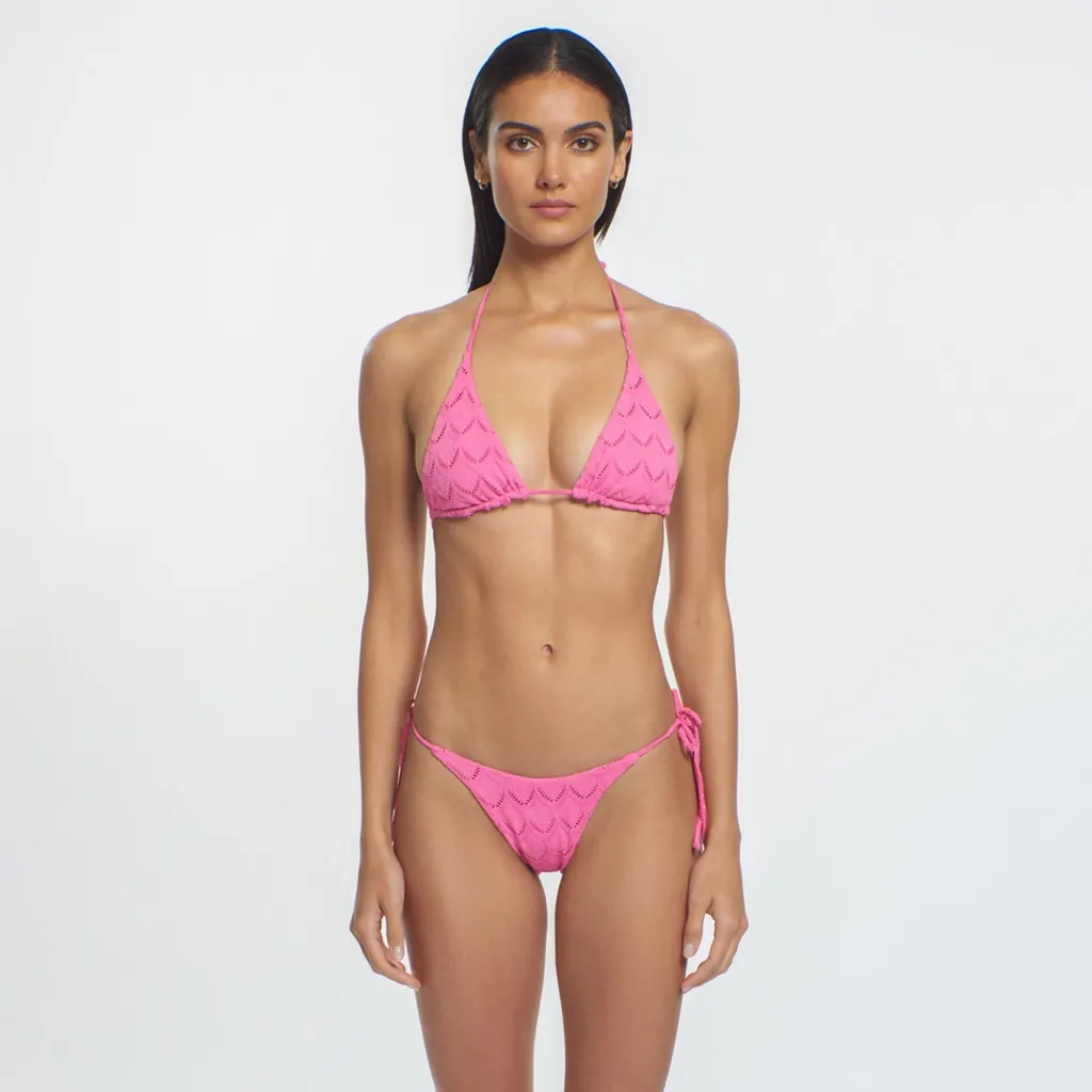 pink_athena_ari_bikini_bo_1.webp Best Athena Ari Bikini Bottom | Gone Bananas Beachwear | San Diego Tie Side Bottom | Minimal Coverage Bottom