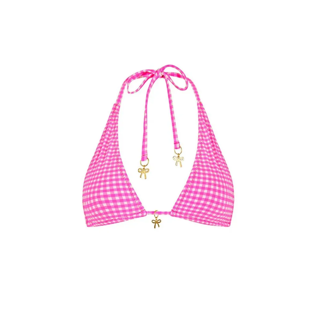 pink_diva_classic_tie_hal_3.webp New Pink Diva Classic Tie Halter Bikini Top Halter Top | Cup Size Top
