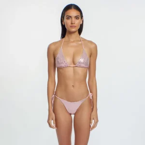 Outlet Renaissance Rose Benji Bikini Top | Gone Bananas Beachwear | San Diego Triangle Top