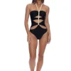Online Sail On Braided Cut Out One Piece High Leg One Pieces
