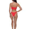Fashion Inner Circle Ring Brazilian Bottom Minimal Coverage Bottom | High Leg Bottom