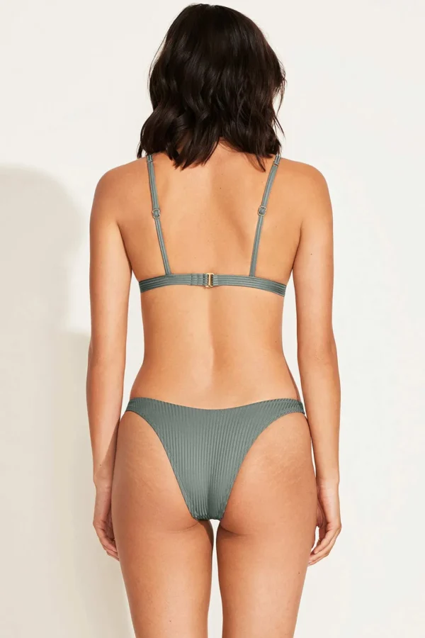 Outlet Sea Green EcoRib California High Leg Bottom | | Gone Bananas Beachwear Minimal Coverage Bottom | High Leg Bottom