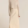 Sale Sea Salt Europa Poly Sheen Skirt Shorts, Pants And Skirts