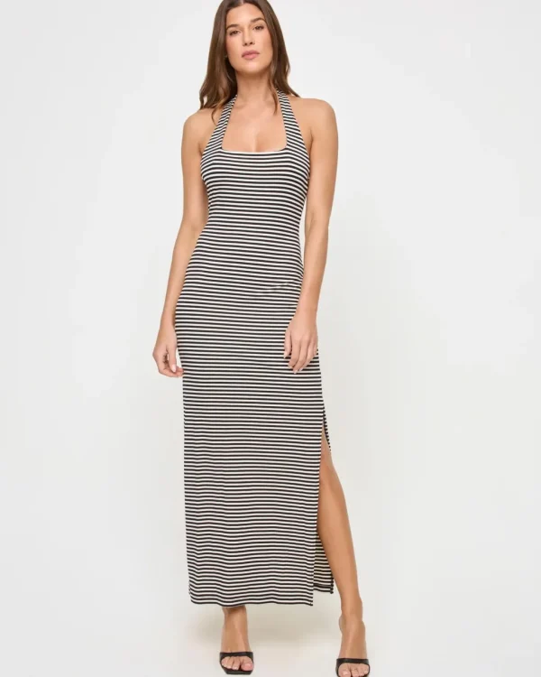 Clearance See Both Sides Stripe London Dress | Gone Bananas Beachwear | San Diego, CA | Dresses