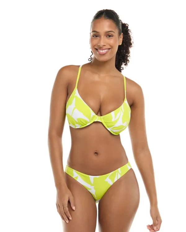 Hot Shade Key Lime Solo Top | Gone Bananas Beachwear | San Diego, CA | Cup Size Top