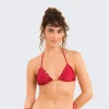 Outlet Shimmer Divino Frufru Top Triangle Top