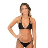 Outlet Solid Cut Out Tri Top | Gone Bananas Beachwear | San Diego, CA | Triangle Top